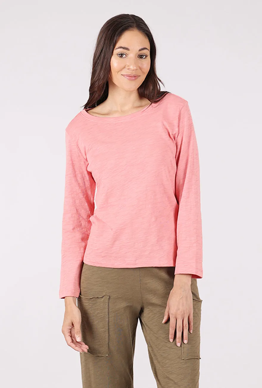CS Boxy Tee, Rose Eye - catching - striking