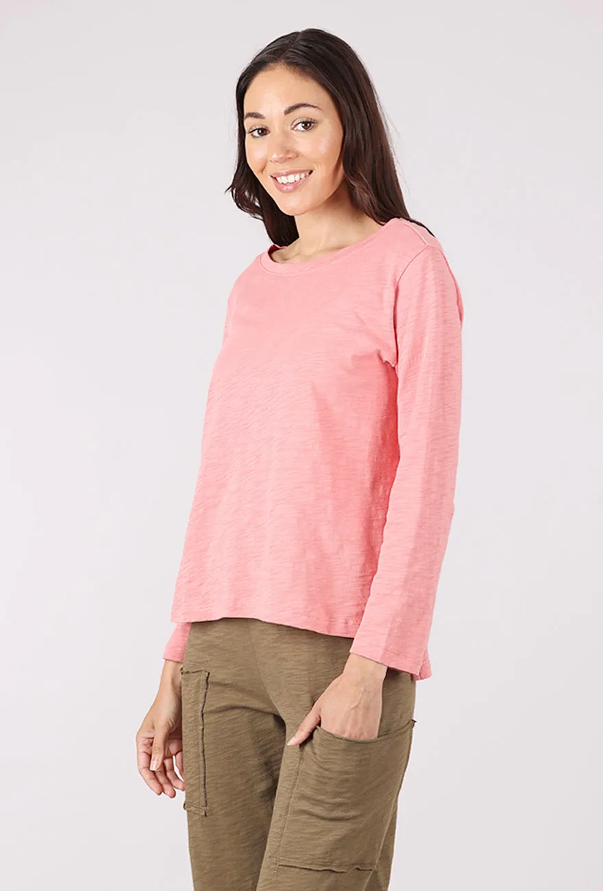 CS Boxy Tee, Rose Eye - catching - striking