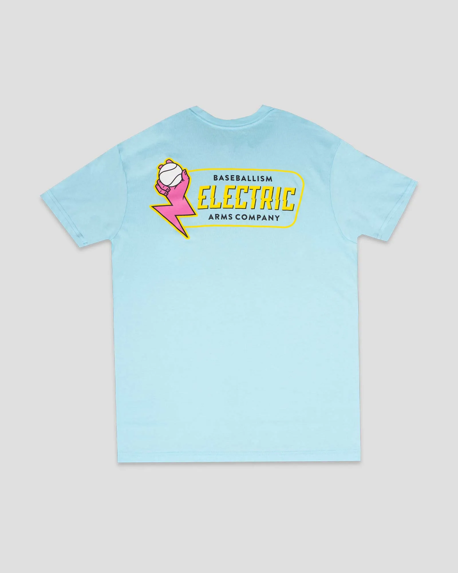 Cyberpunk style Electric Arms T-Shirt (Blue)