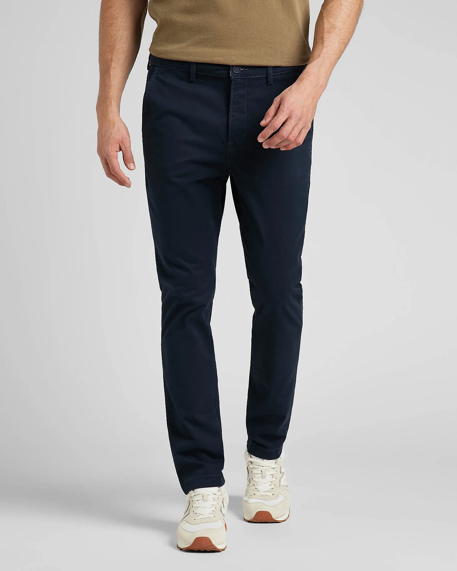 Lee Slim Mens Chino - Deep Navy | Lee Chinos & Non-Denim Pants | JEANSTORE