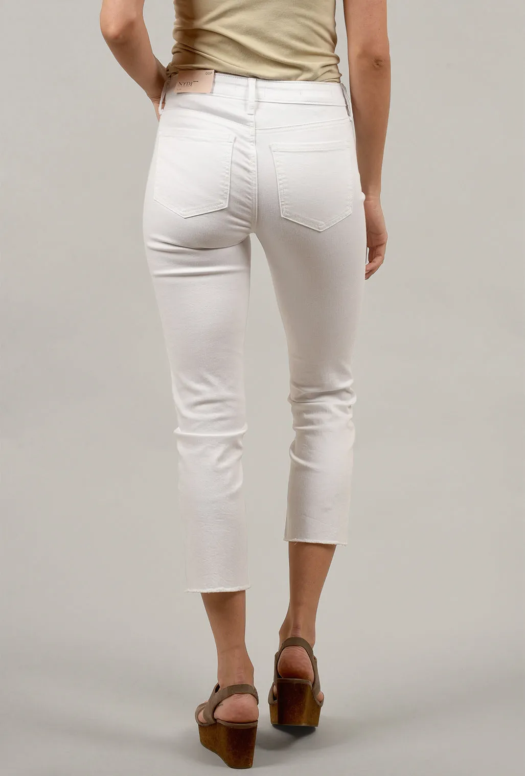 Daily Fit Sheri Ankle Fray, Optic White
