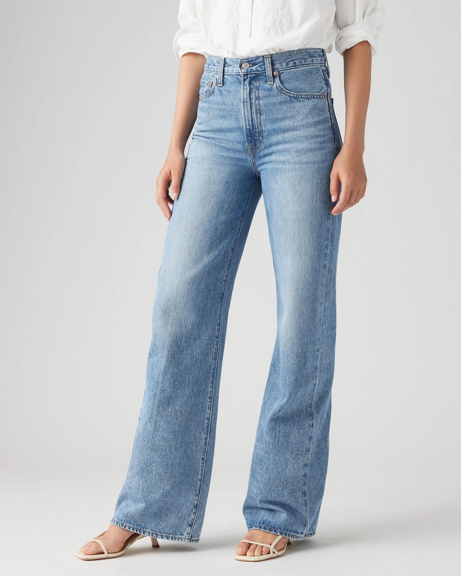 Levi's Womens Ribcage Wide Leg Jeans - Not the Same | Levi's Jeans | JEANSTORE