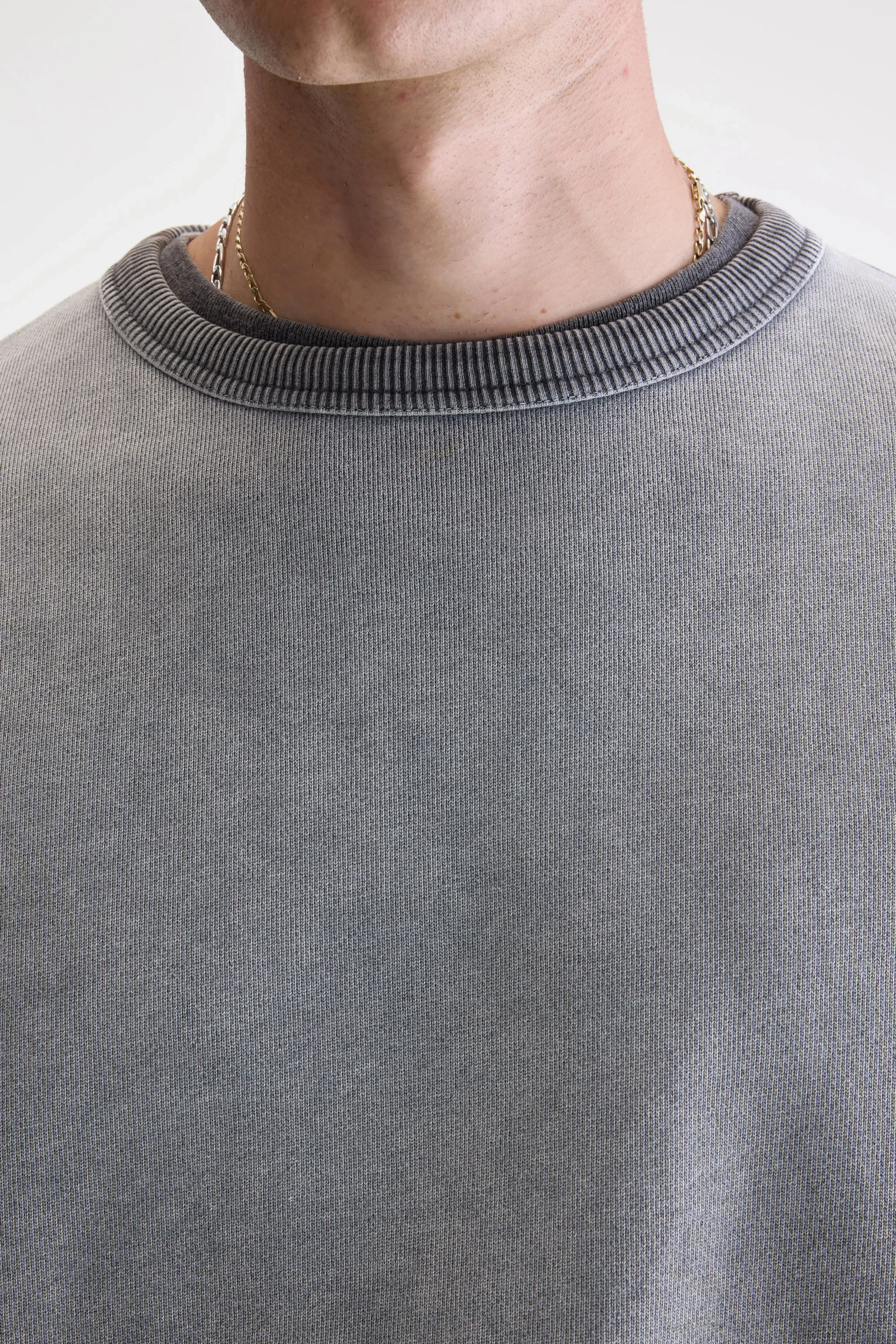 Daily Style Fabien crewneck sweatshirt (252 / M / BLACK BLUE)