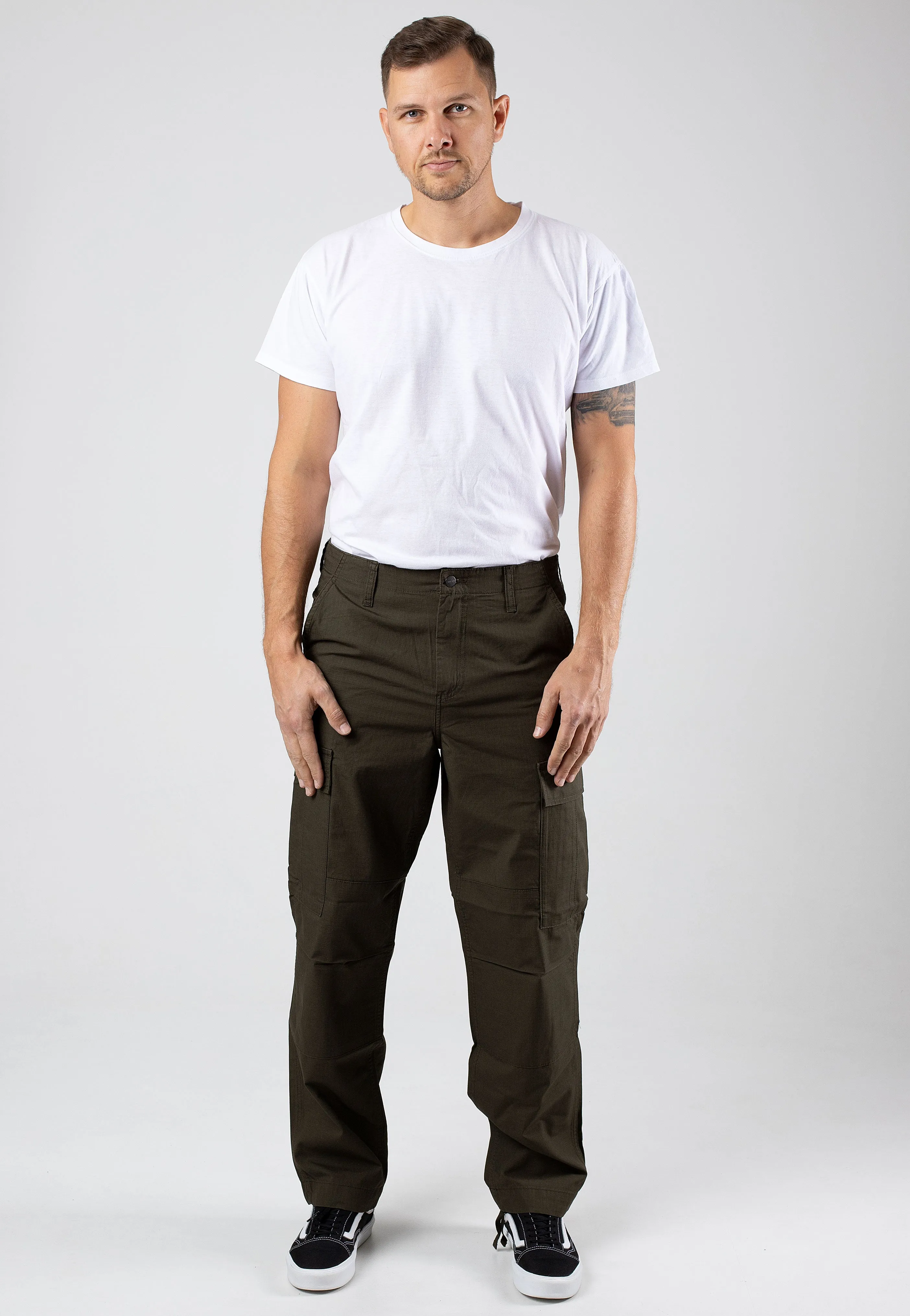 Daily Wear Carhartt WIP - Regular Cargo Rinsed Cypress - Pants
