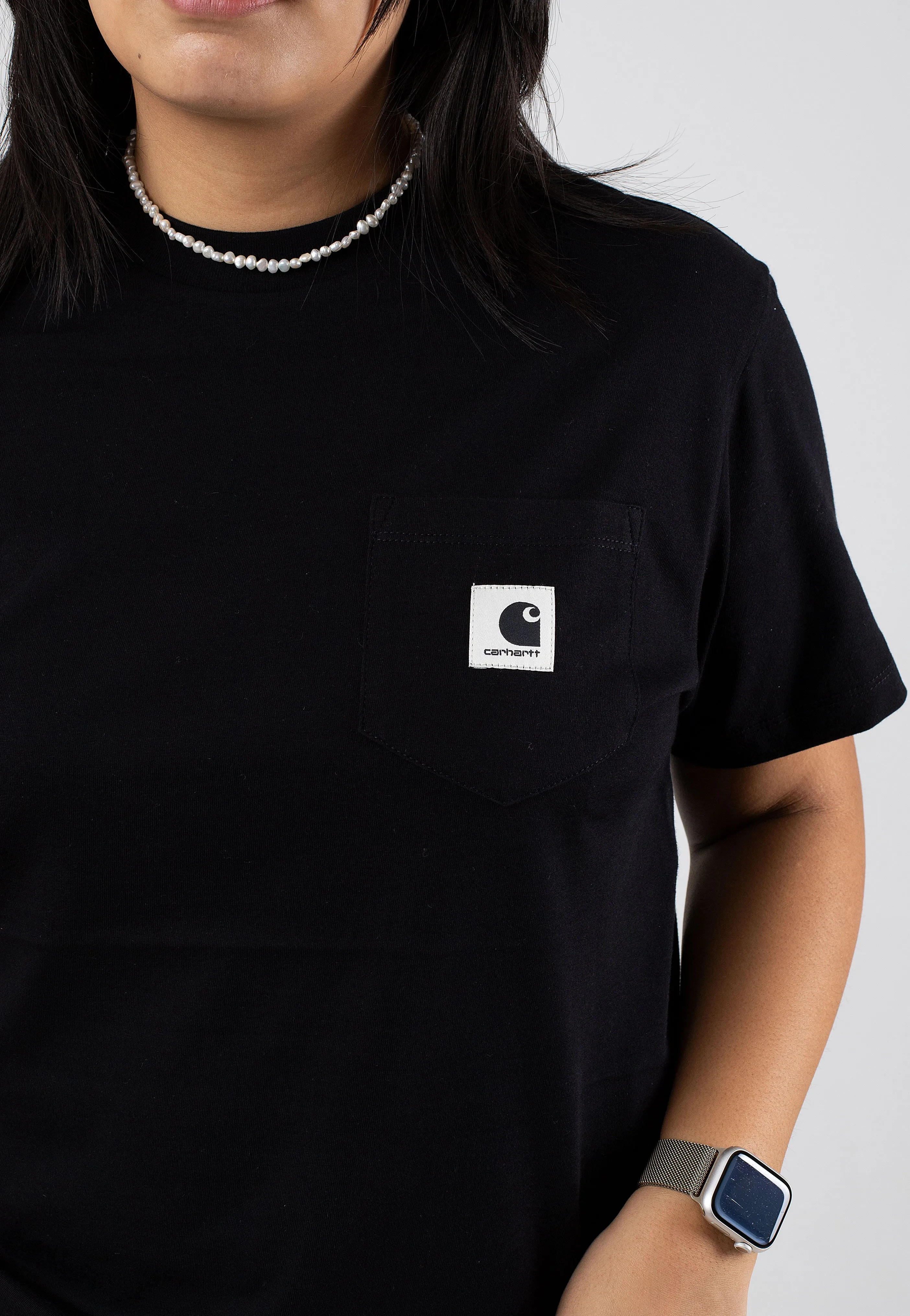Daily Wear Carhartt WIP - W' Pocket Black - T-Shirt