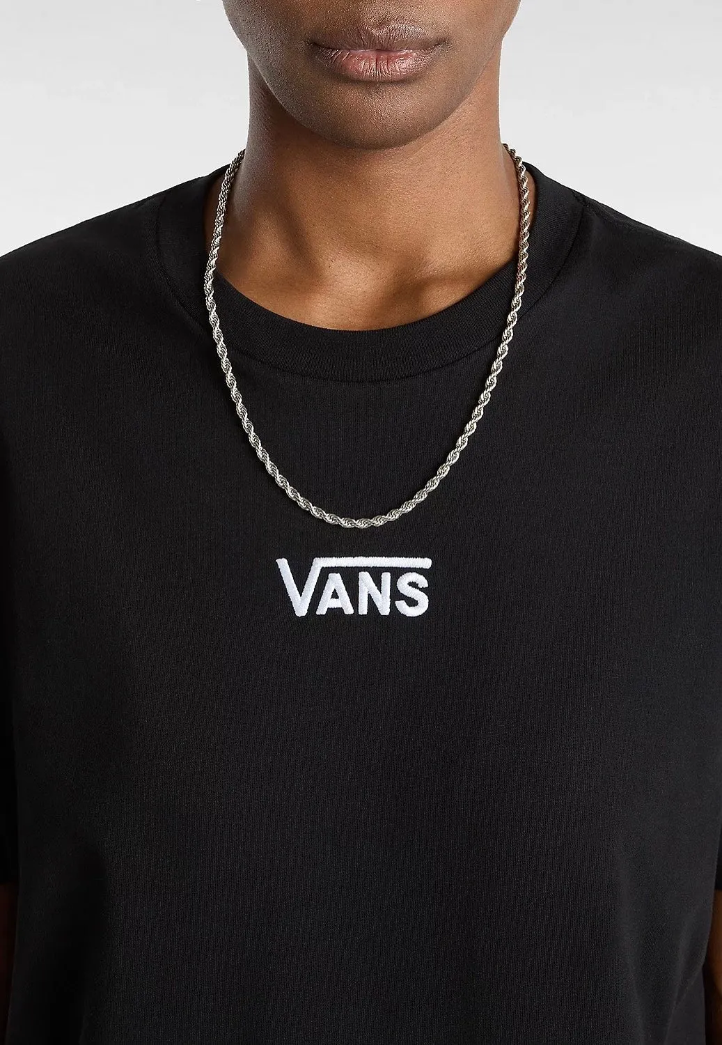 Daily Wear Vans - Flying V Oversized Black - T-Shirt