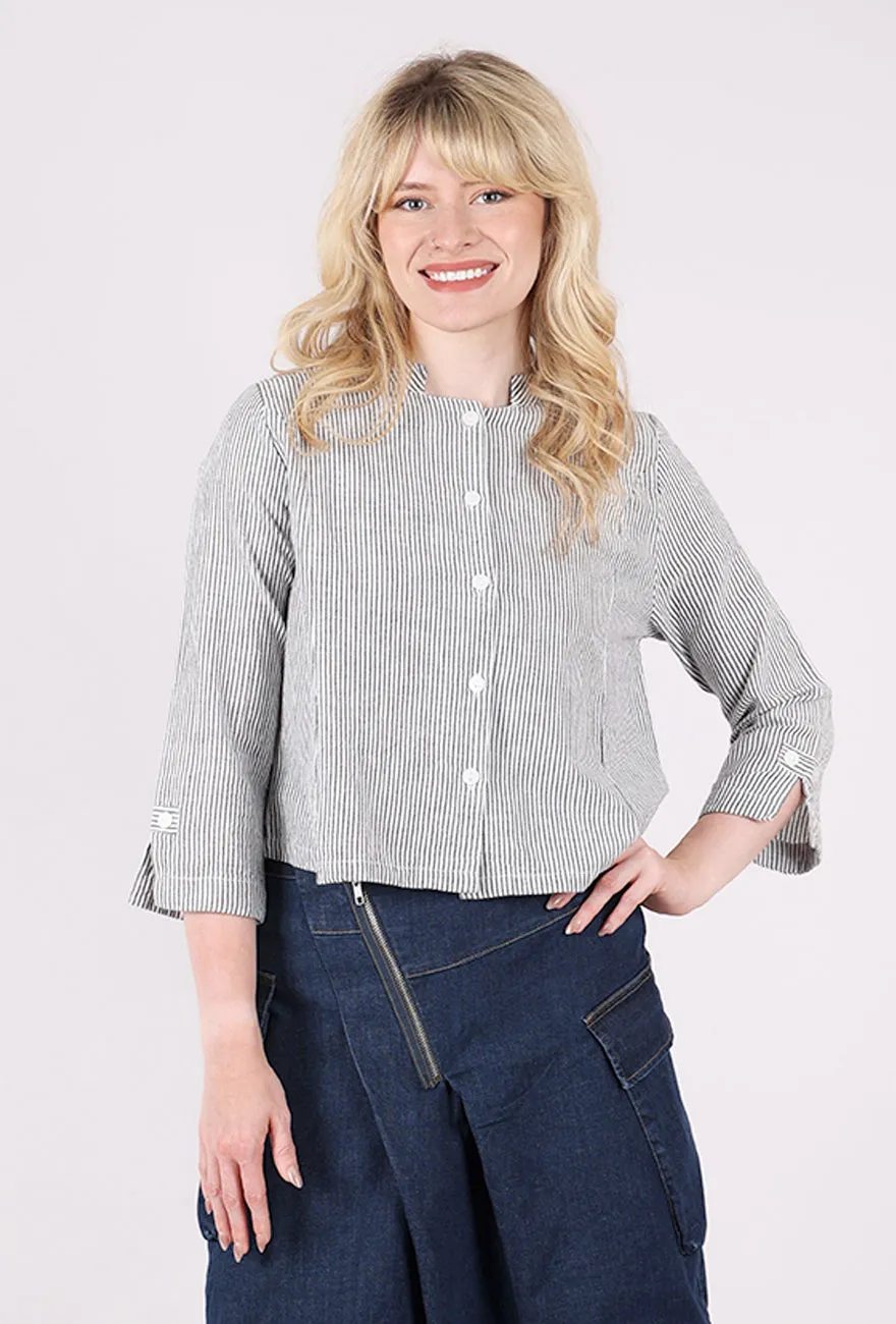 Dakota Jacket, Ticking Stripe Hiking Friendly