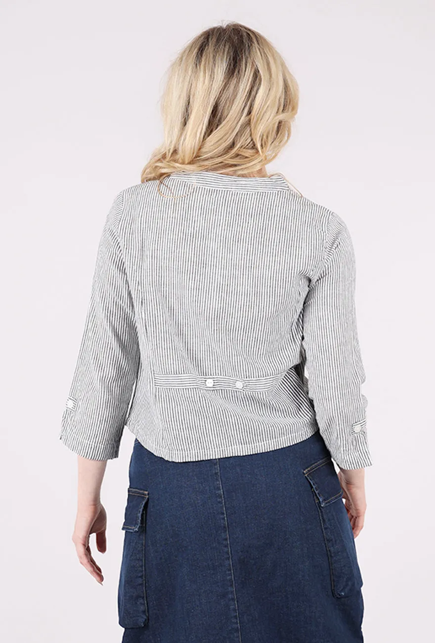 Dakota Jacket, Ticking Stripe Hiking Friendly