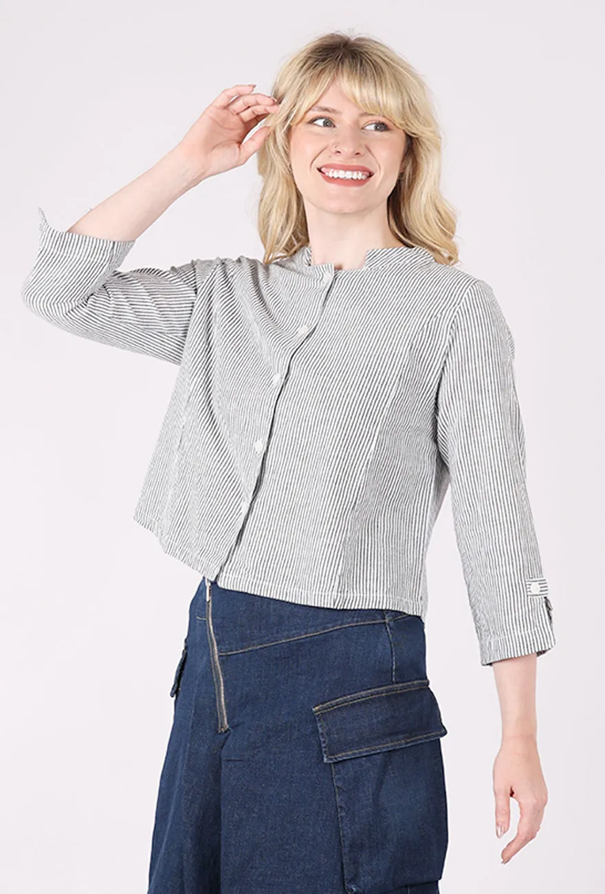 Dakota Jacket, Ticking Stripe Hiking Friendly