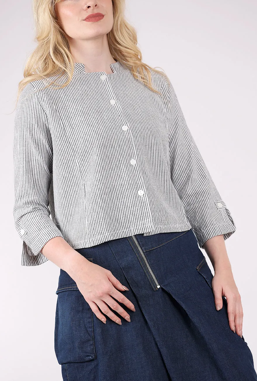 Dakota Jacket, Ticking Stripe Hiking Friendly
