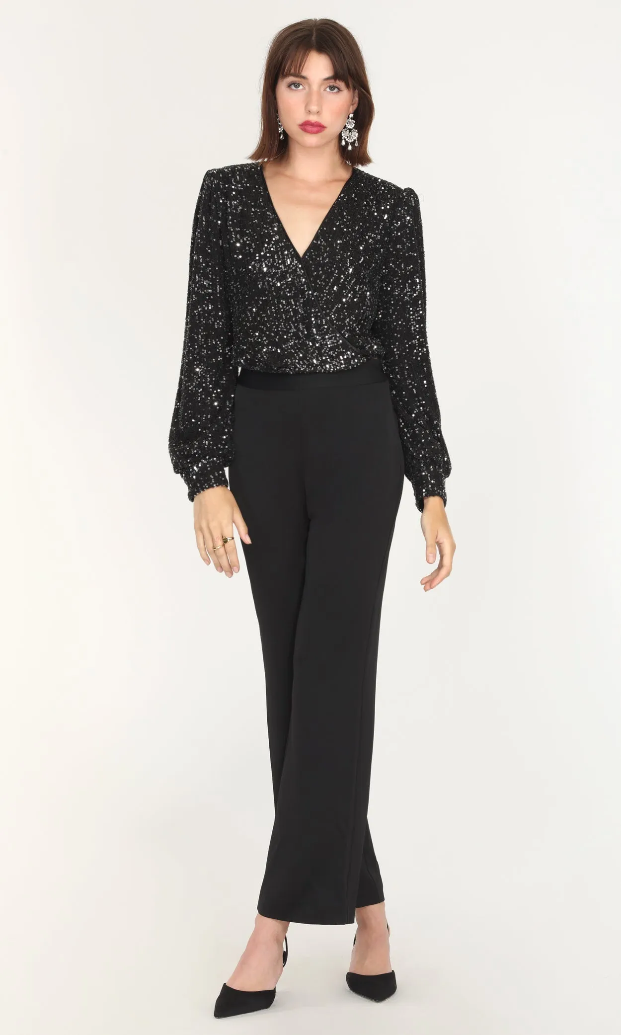 Daria Flared Trousers Comfortable Style