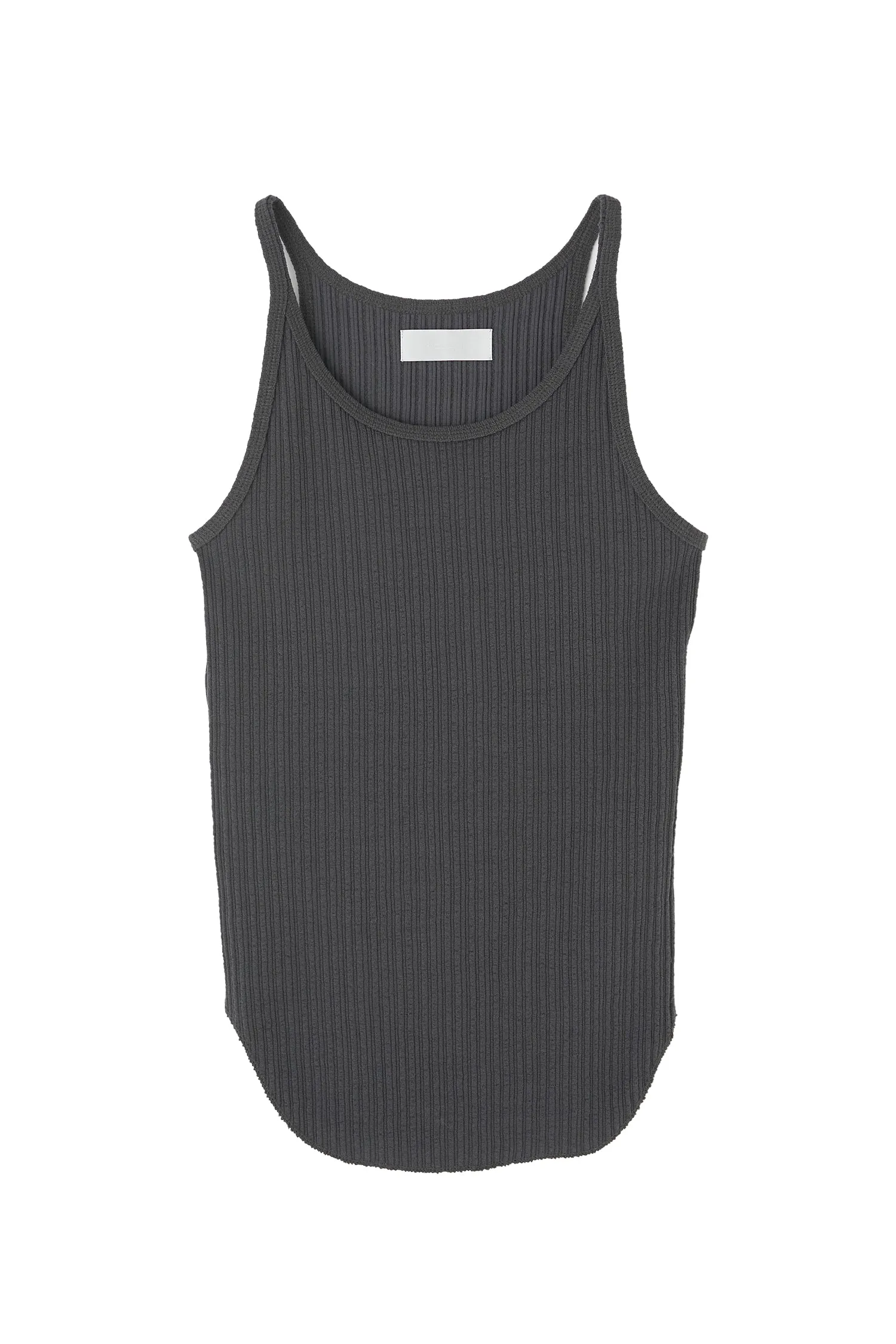 Dark Gray Comfort Basic Tank Layer Luxe