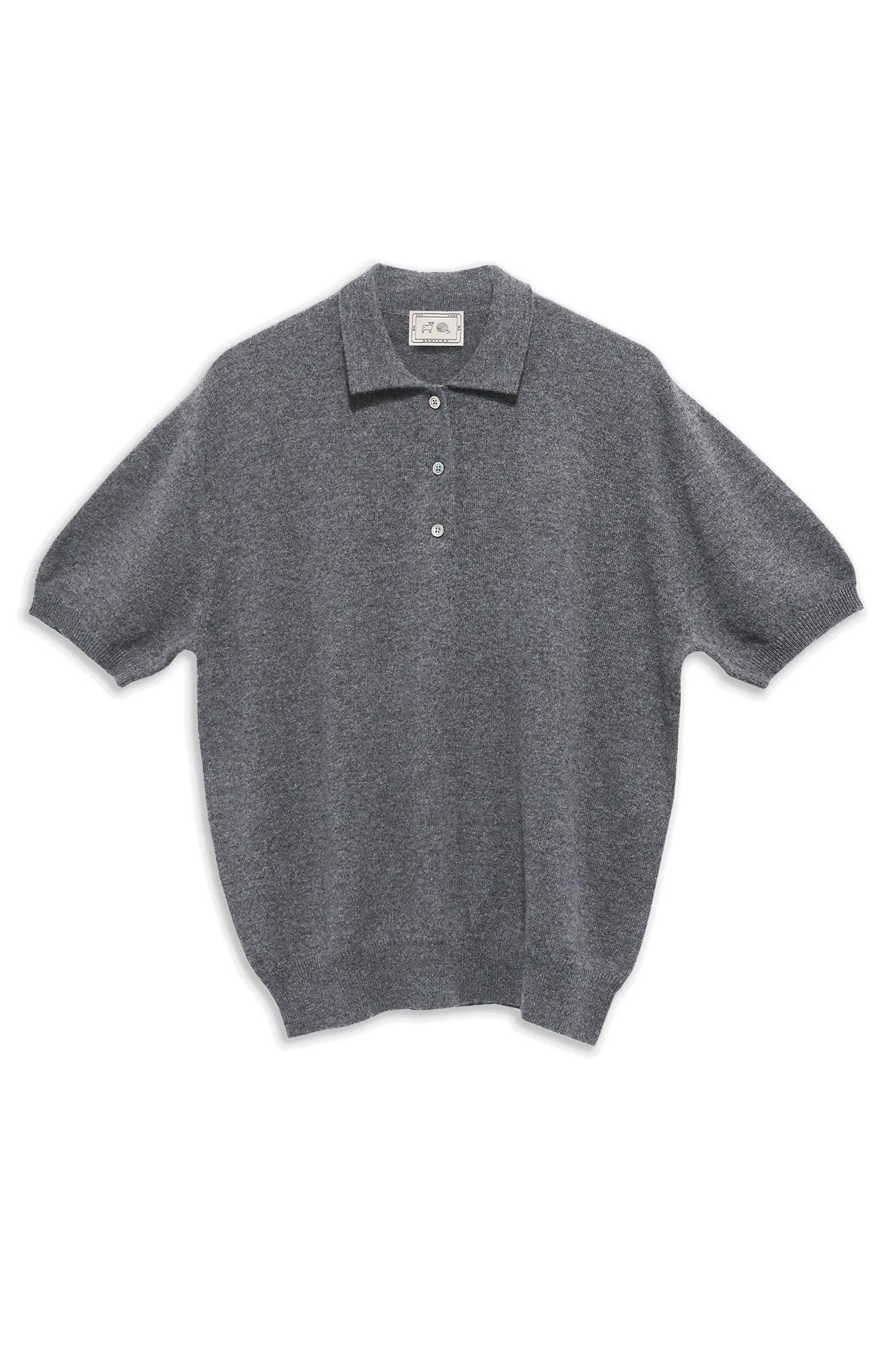 Darrin Dark Grey Top Classic Comfort