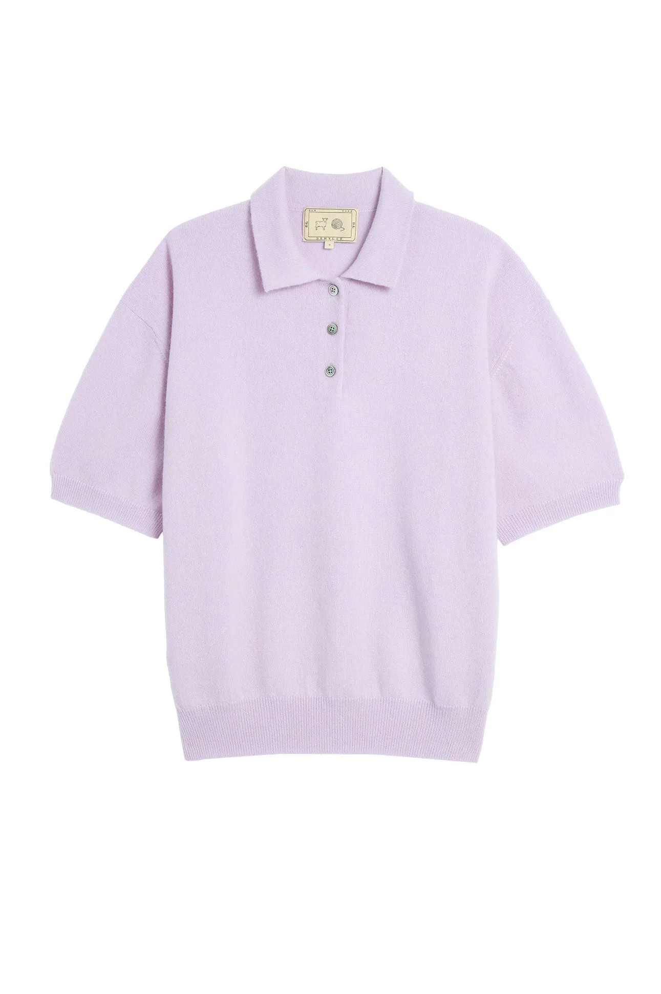 Darrin Pale Lilac Top Cozy Sweater