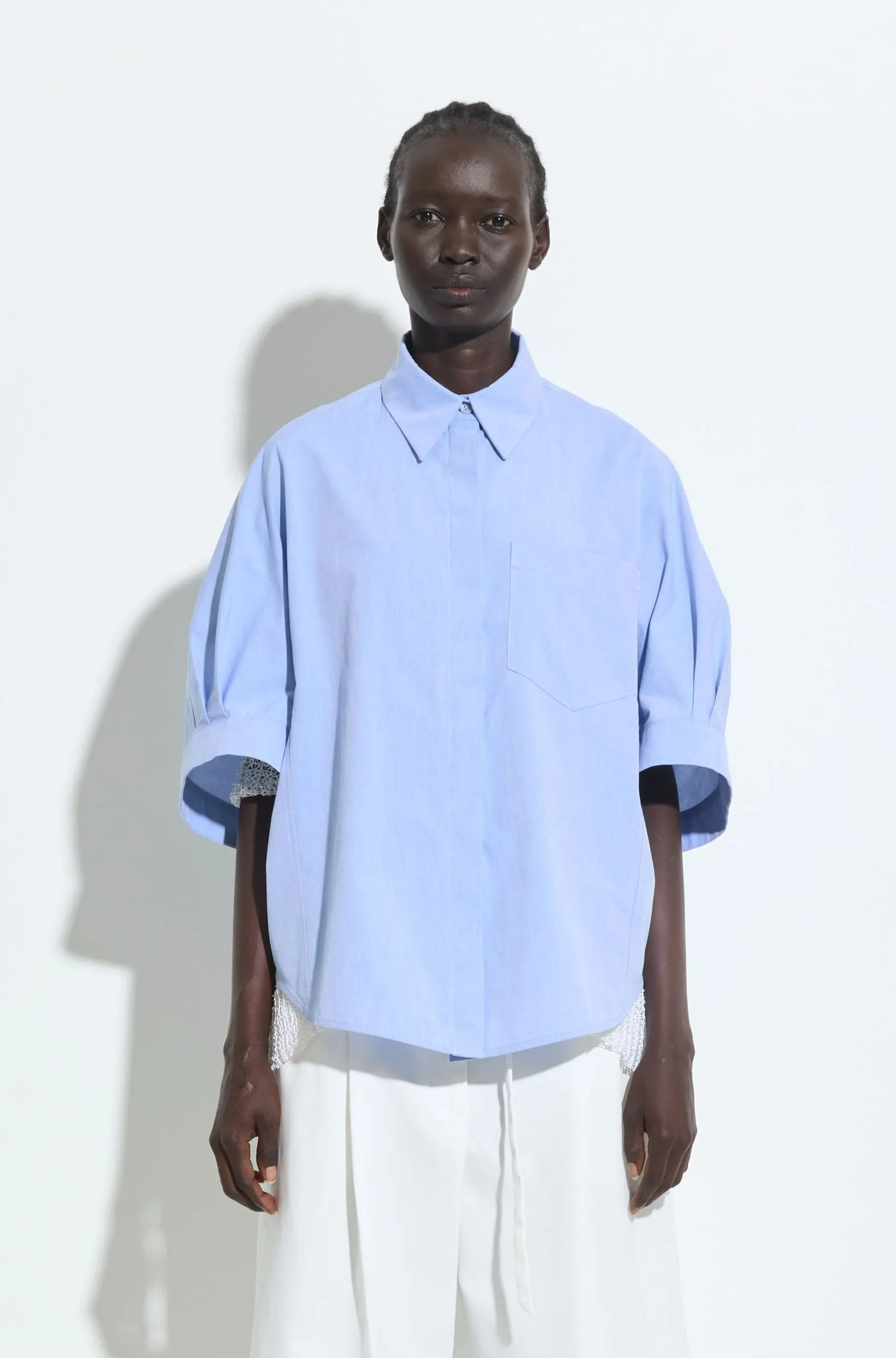 Day-to-Night Light Blue SS Shirt