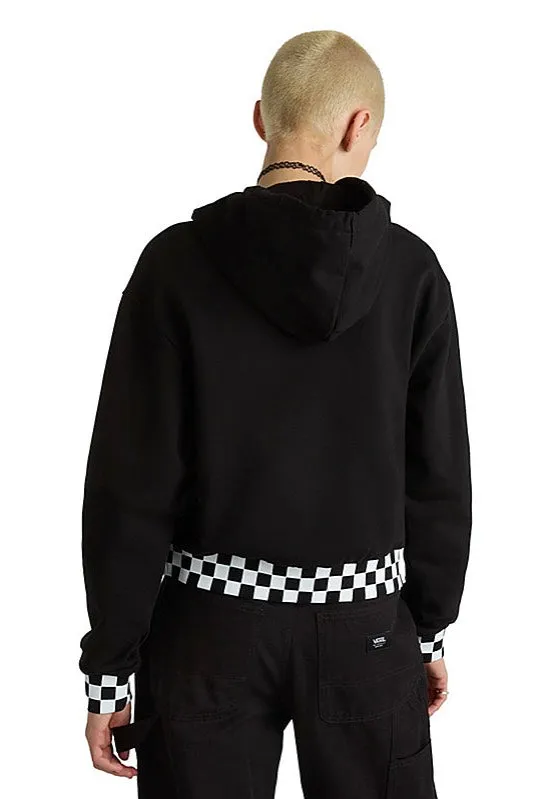 Daytime essential Vans - Boom Boom Check Crop II Black - Hoodie