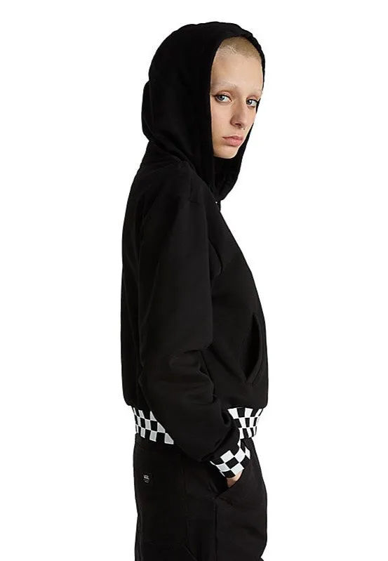 Daytime essential Vans - Boom Boom Check Crop II Black - Hoodie