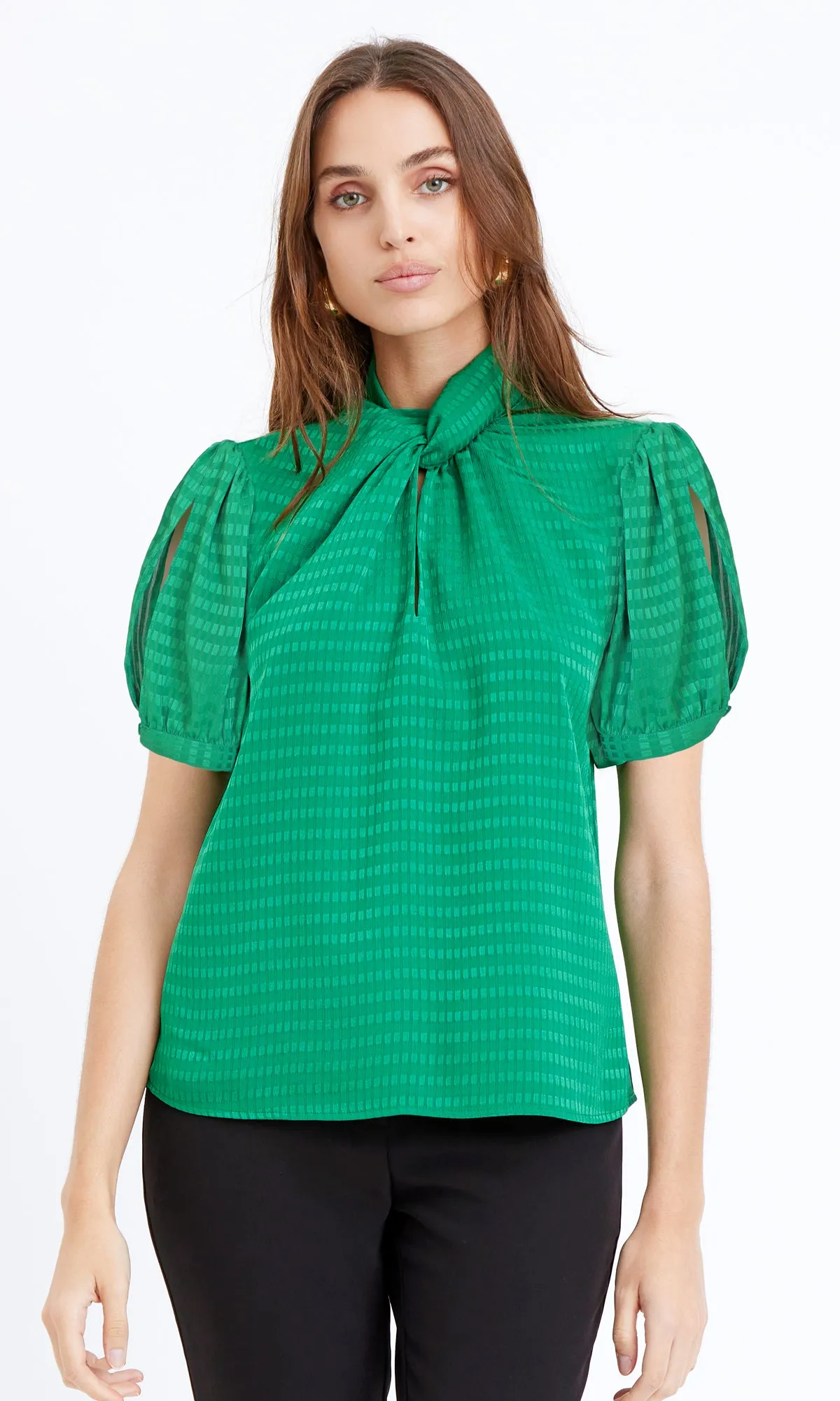 Daywear Chic Marissa Textured Blouse