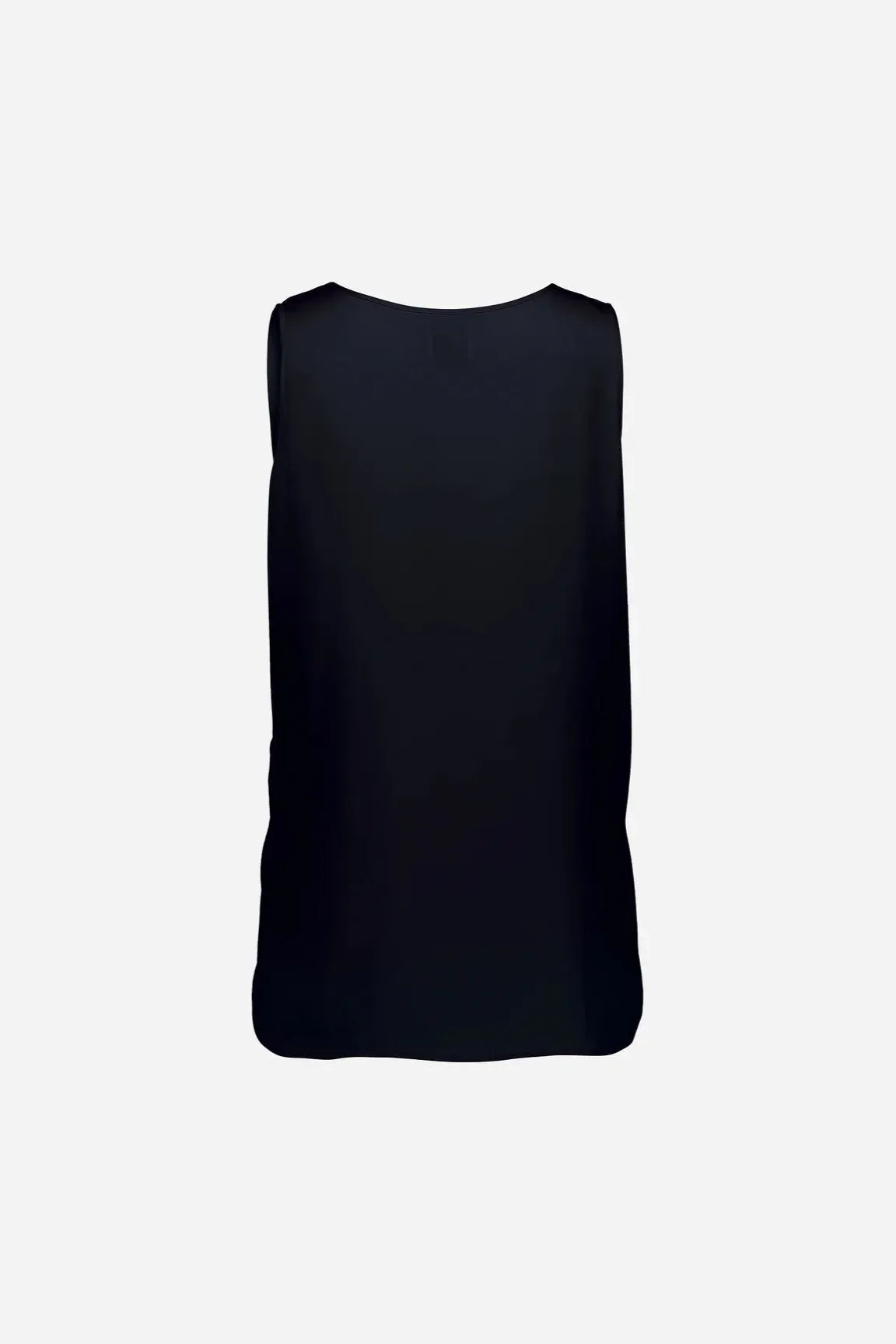 Deep Night Sleeveless Top Contemporary Style
