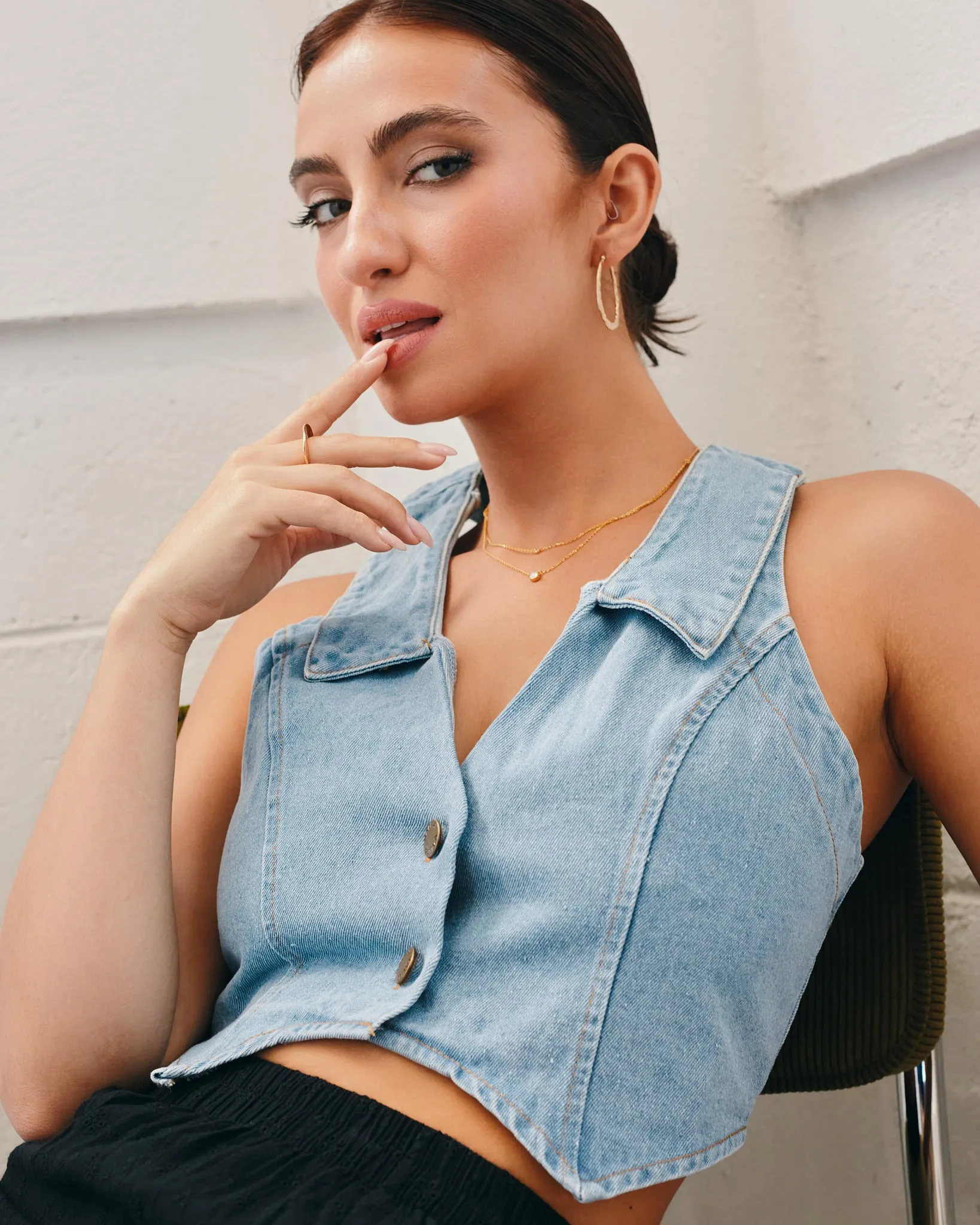 Delarue Vest Trendy Vibes