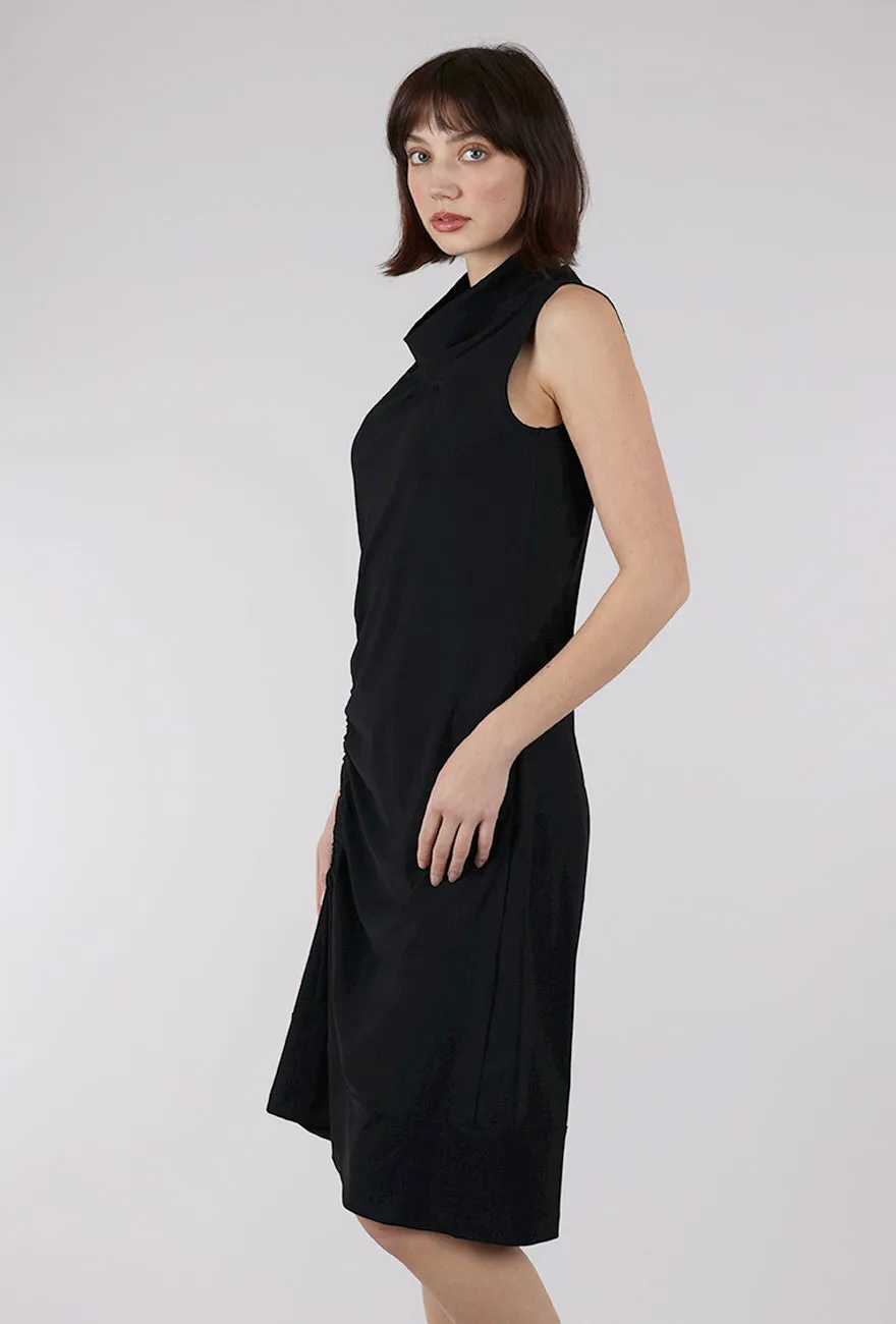 delicate lace Indira Dress, Black