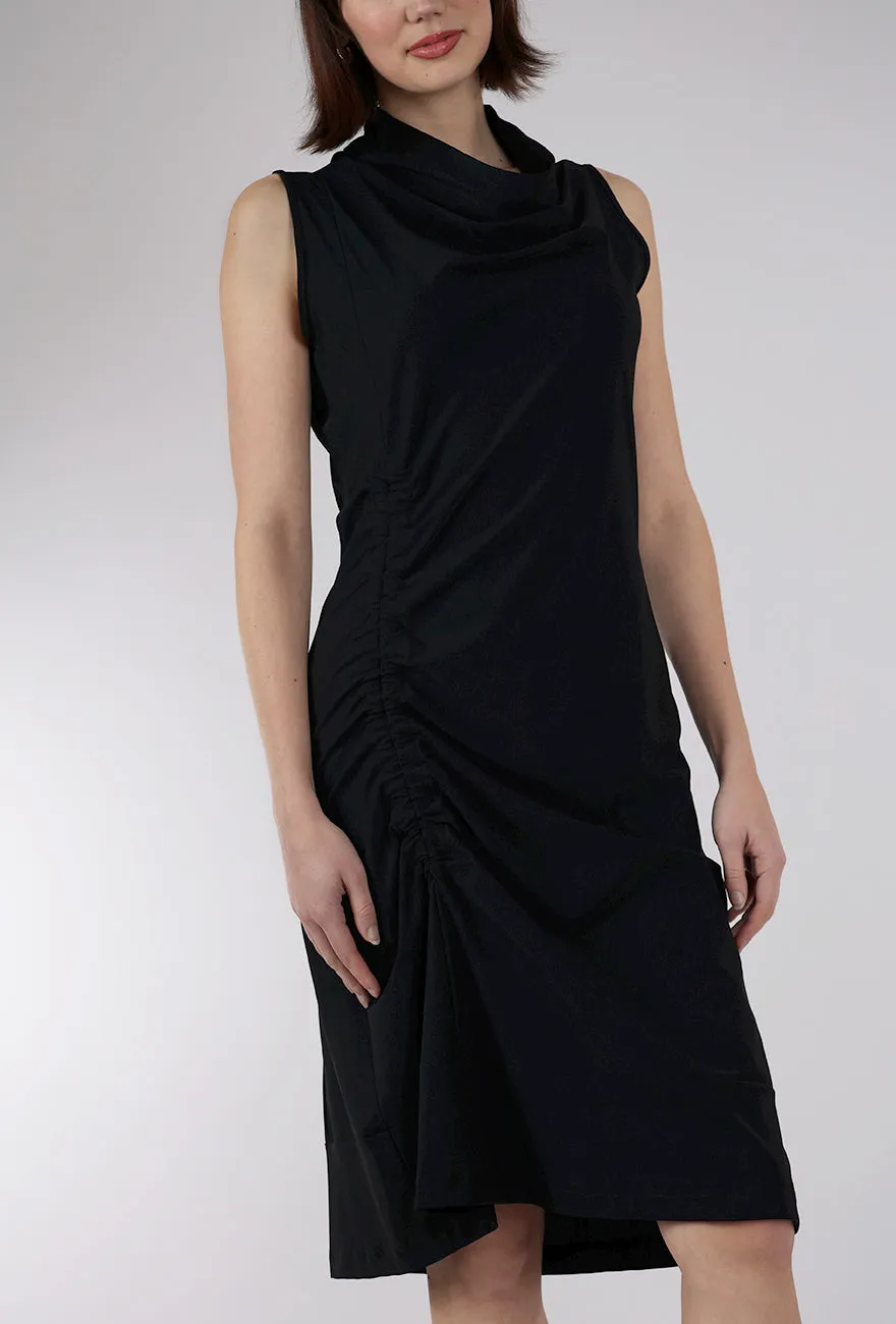 delicate lace Indira Dress, Black