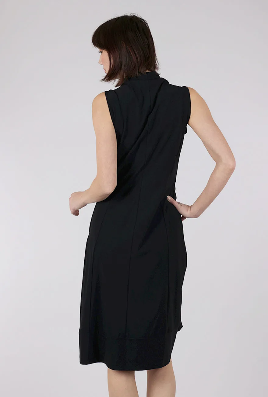 delicate lace Indira Dress, Black