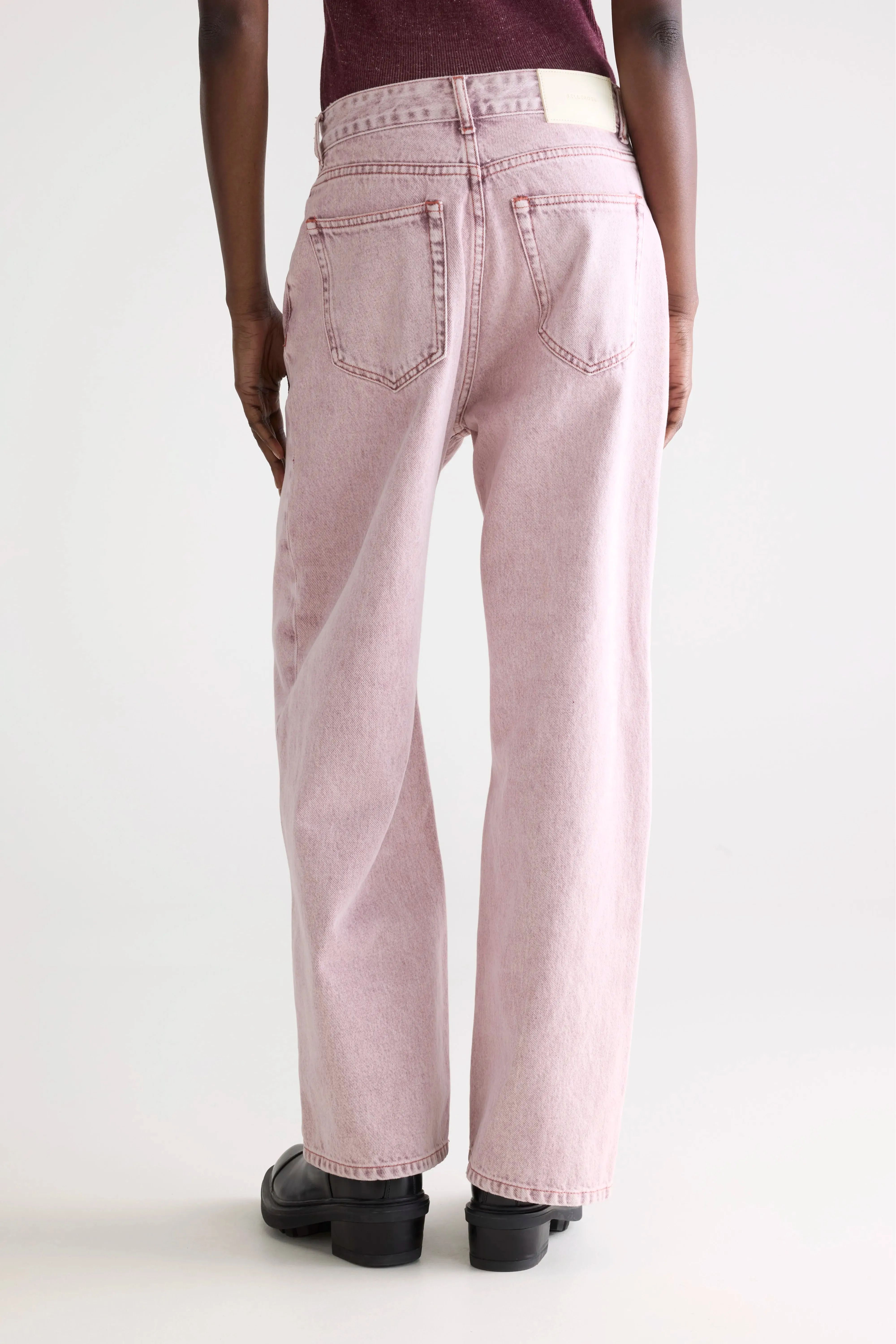 Denim N. 66 wide jeans (251 / W / PINK SNOW) Breathable Fit