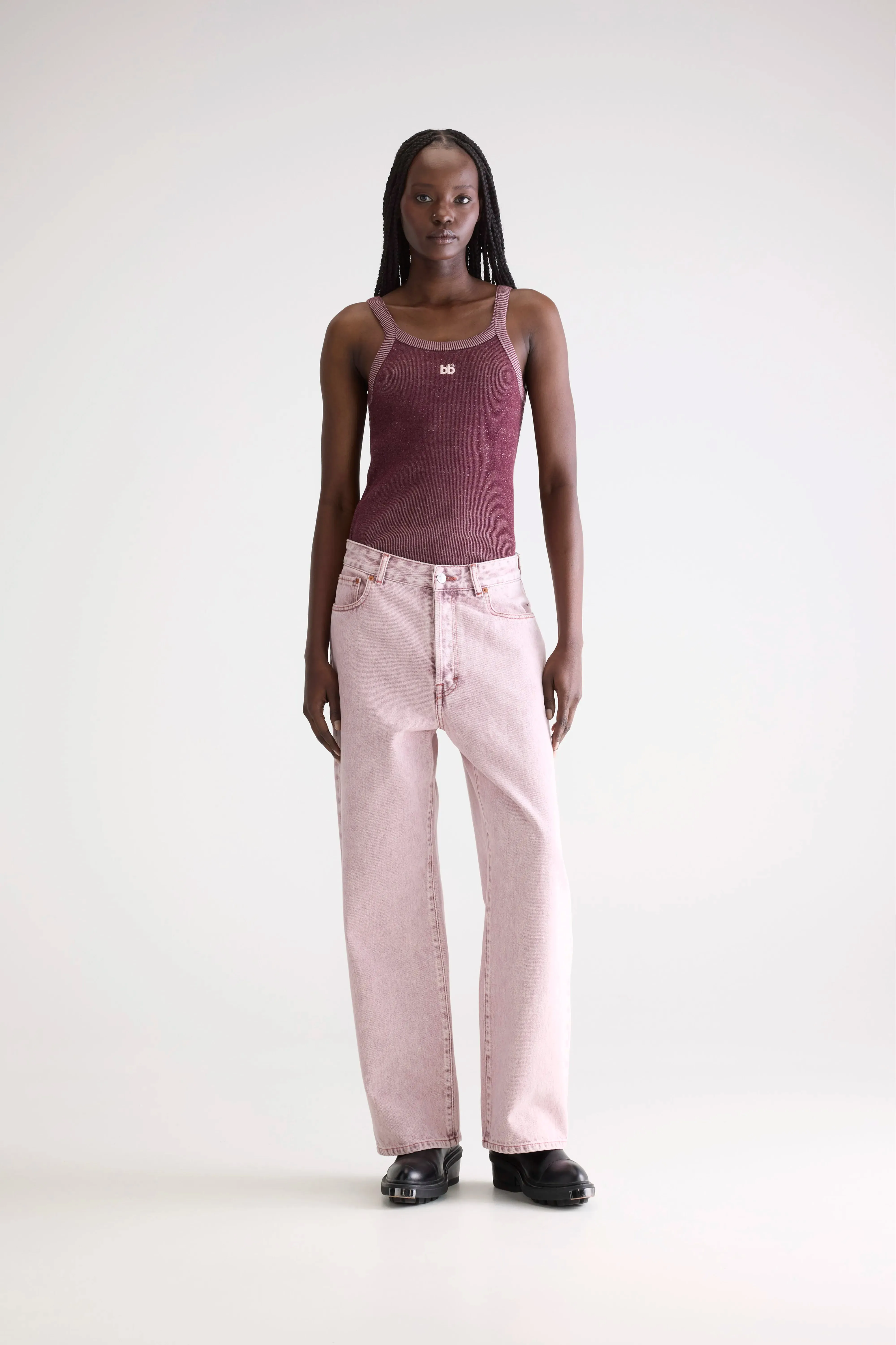 Denim N. 66 wide jeans (251 / W / PINK SNOW) Breathable Fit