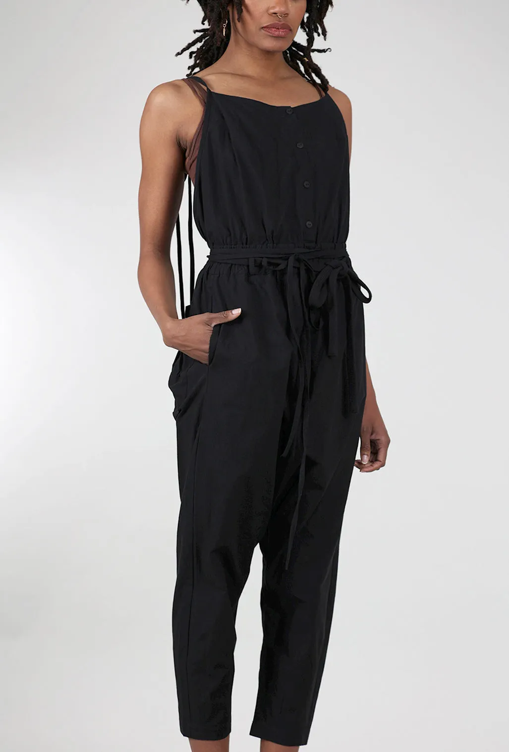Denni Overall, Black One Piece Wonder