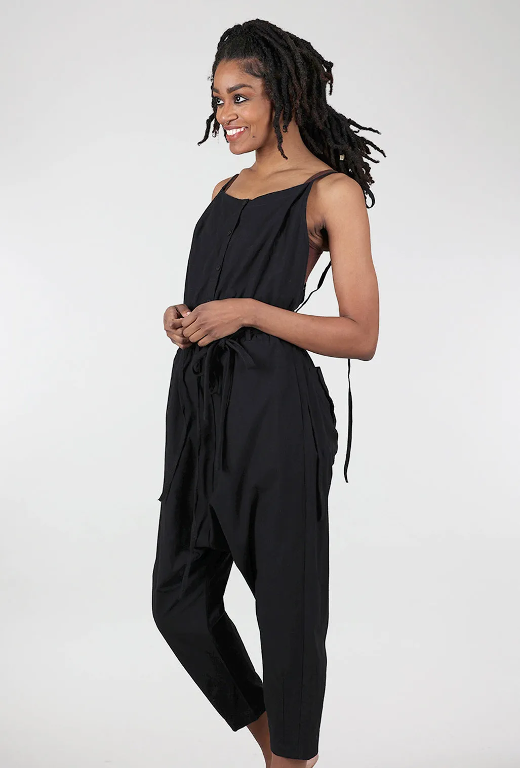 Denni Overall, Black One Piece Wonder