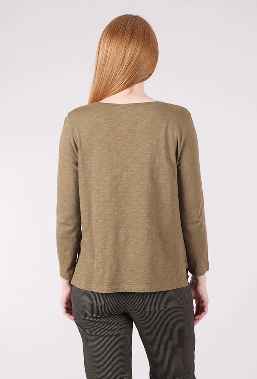 Destination Sunflower Boxy Tee, Willow Trending now and hot