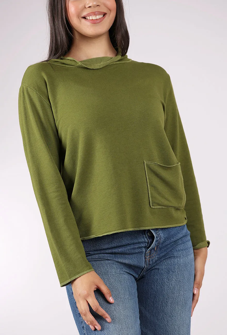 Drape Knit Yoga Top, Sage Everyday Shirt