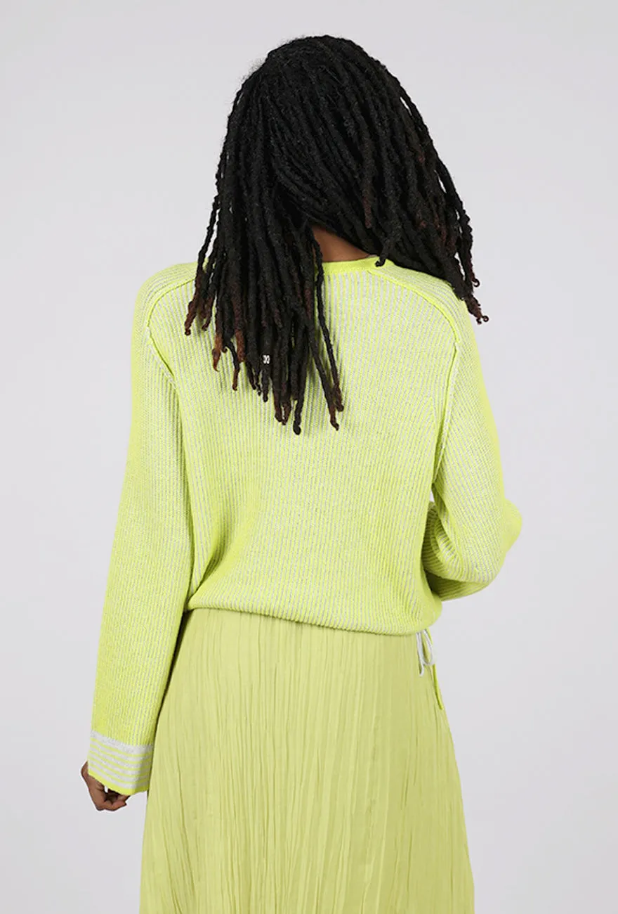 Drawstring Pullover, Lime Fashionable Stylish