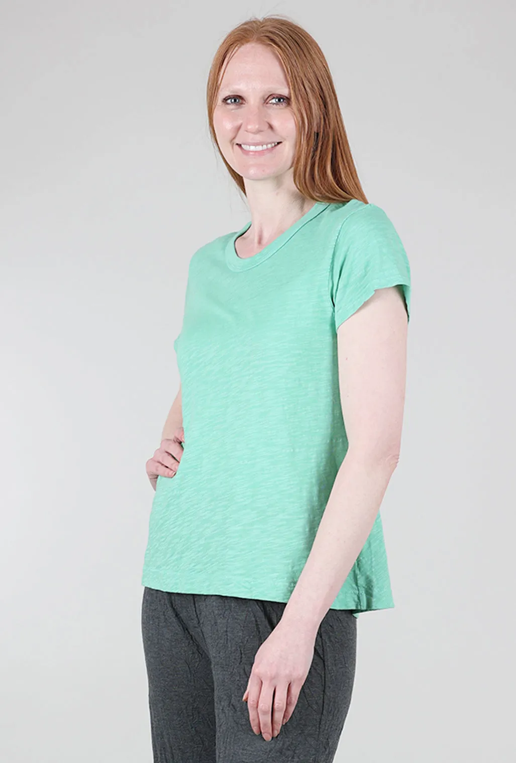 Durable and long-lasting Slim Shrunken Crew, Spearmint