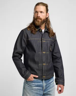 Lee 101 Selvedge Denim Boxy Cowboy Jacket - Dry Blue | Lee Jackets & Coats | JEANSTORE