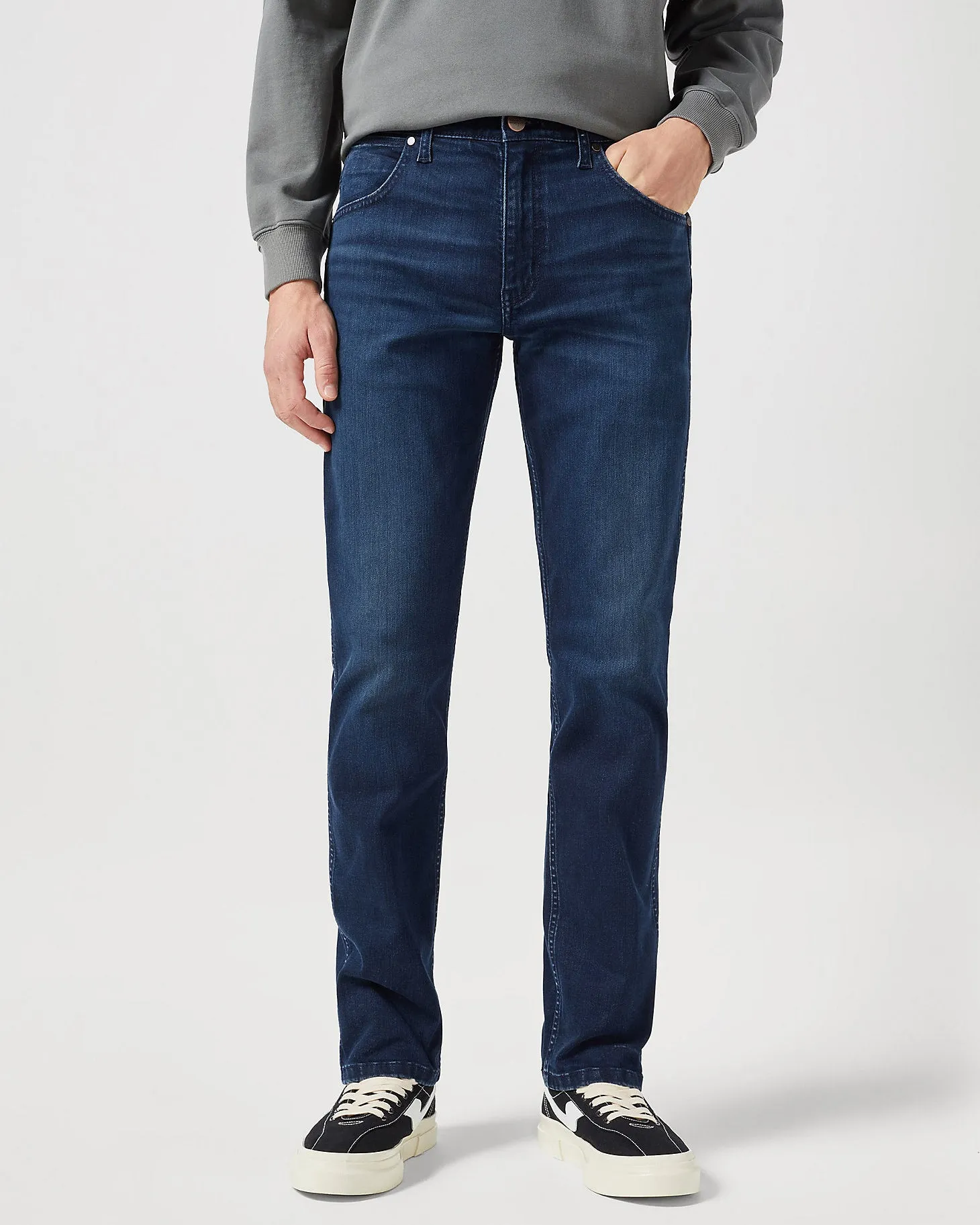 Wrangler Greensboro Regular Fit Mens Jeans - Wild Horse | Wrangler Jeans | JEANSTORE