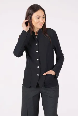 Gambit Jacket, Black Subtle Layers Travel Comfort