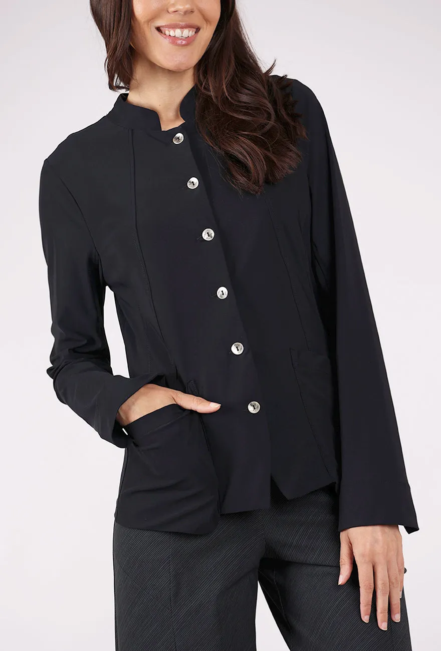 Durable Minimal Look Gambit Jacket, Black