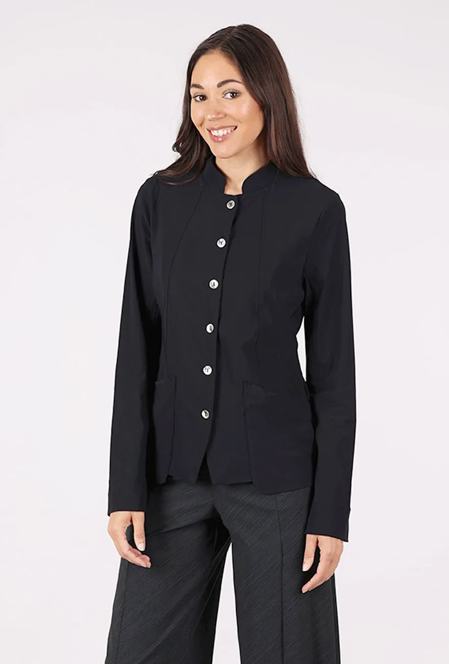 Durable Minimal Look Gambit Jacket, Black