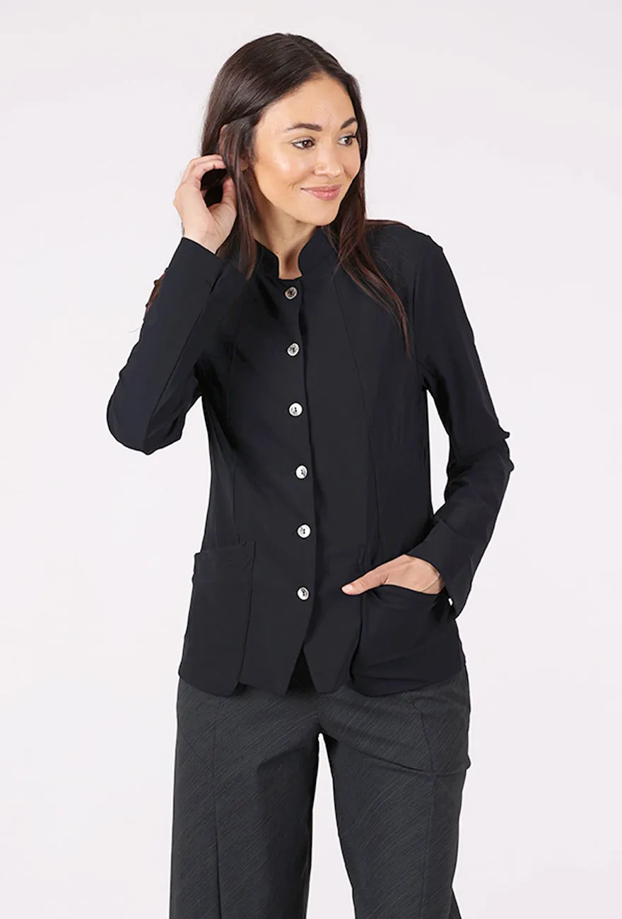 Durable Minimal Look Gambit Jacket, Black