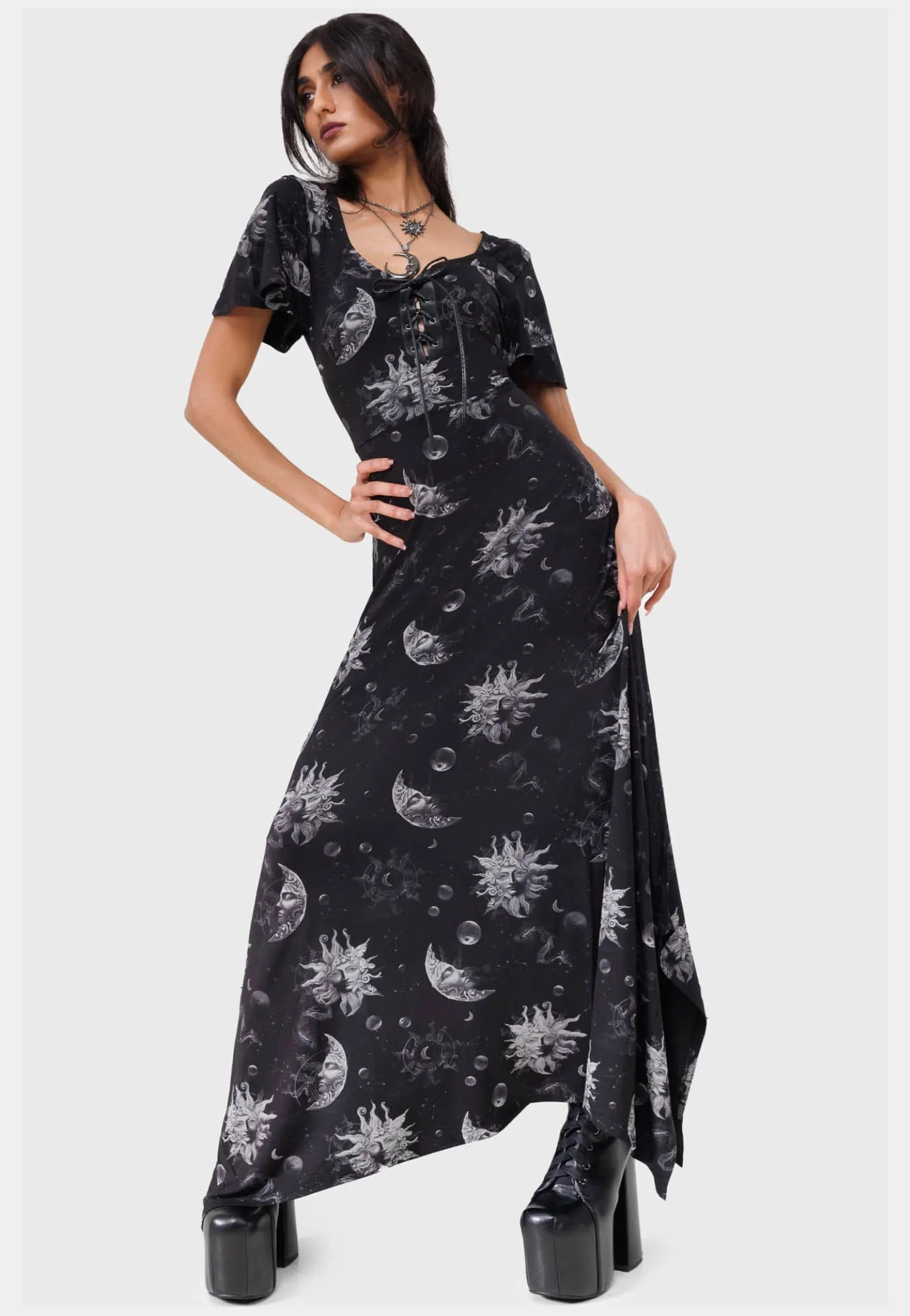 Satin Touch Killstar - Umbral - Dress