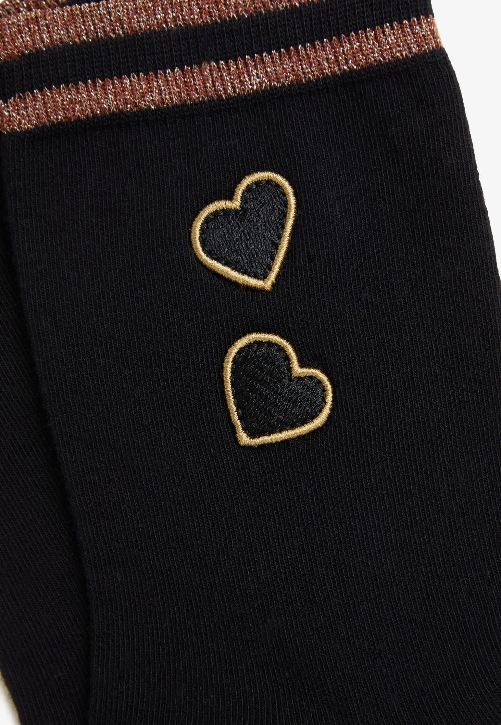 Dynamic Fit Fred Perry x Amy Winehouse - Amy Tipped Black/Marmalade - Socks