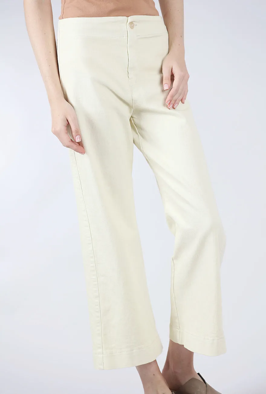 Easy Care Color Knack Pant, Ivory