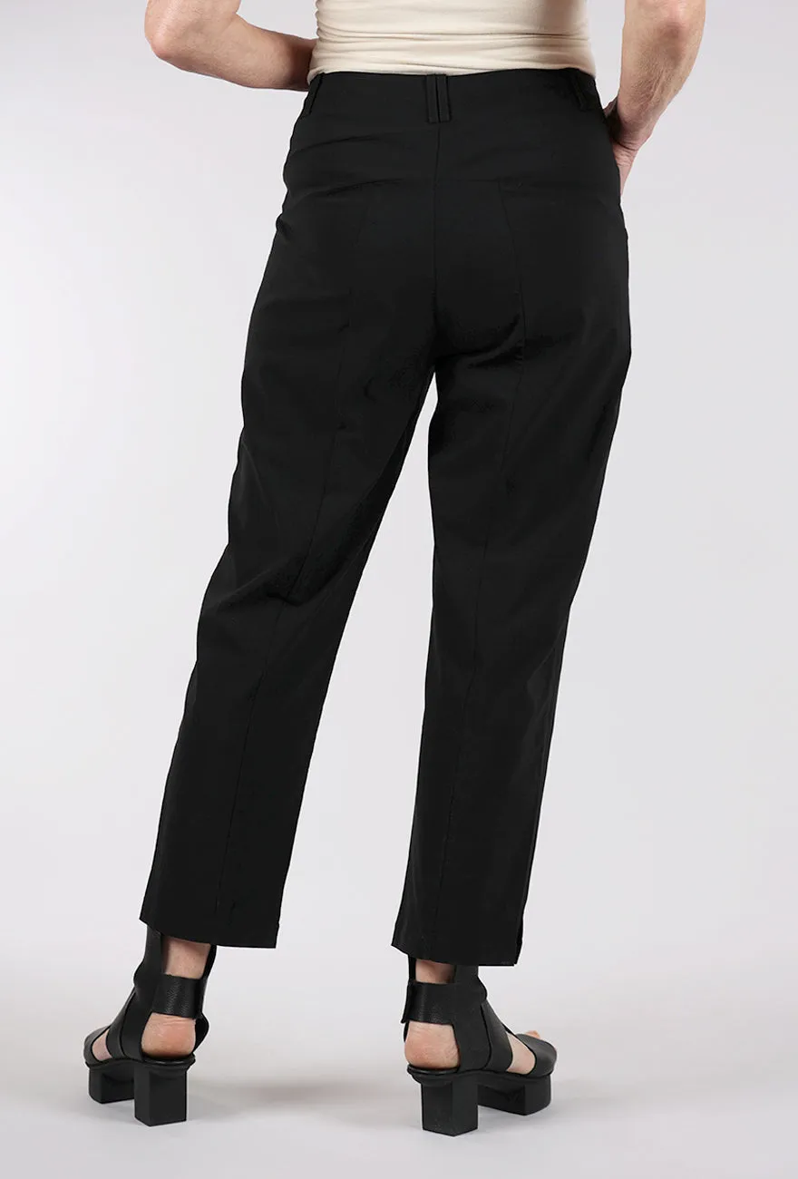 Easy Care Power Stretch Slim Crop Pant, Black