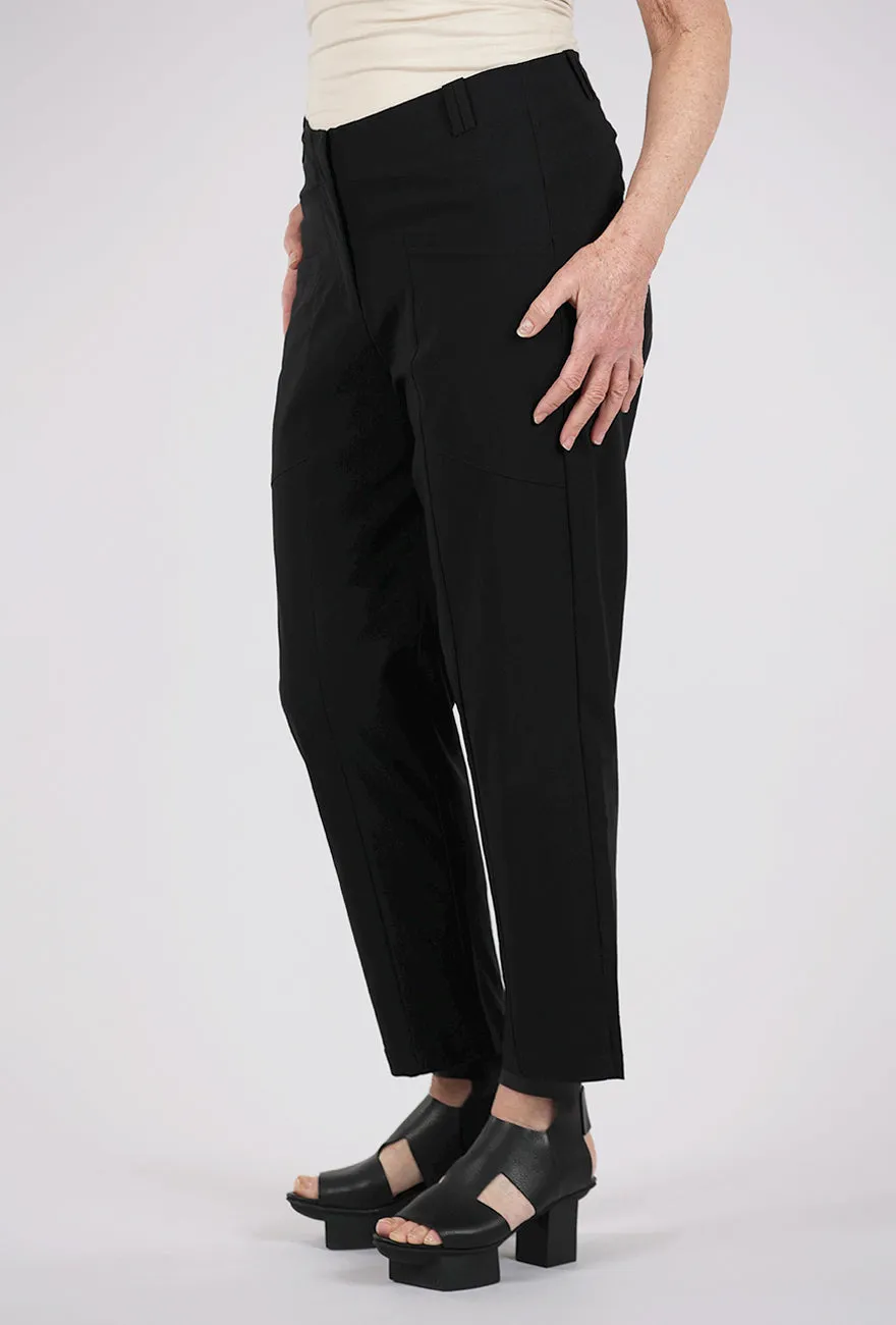 Easy Care Power Stretch Slim Crop Pant, Black