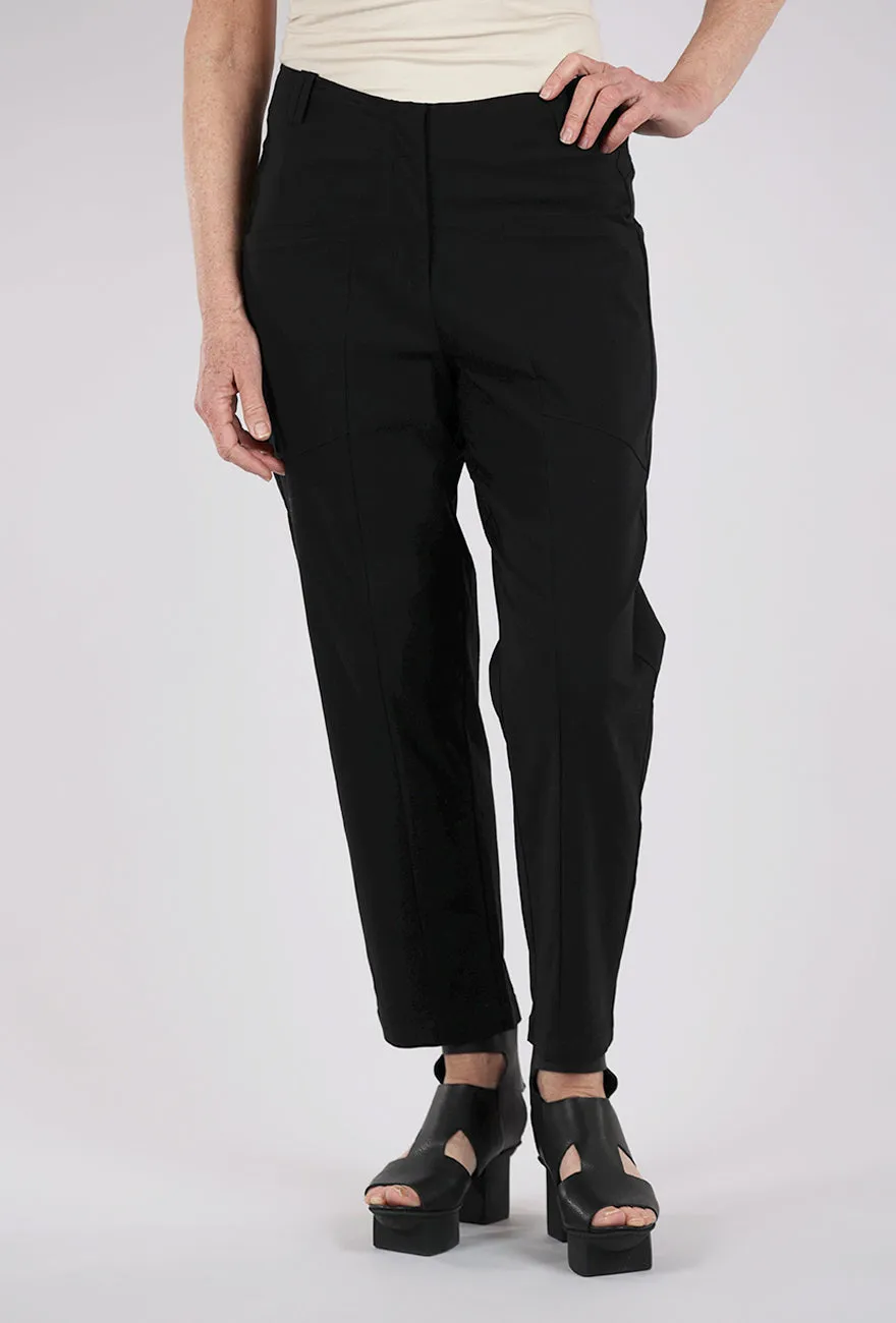 Easy Care Power Stretch Slim Crop Pant, Black