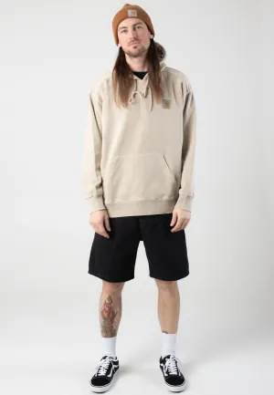 Ant like short sleeves Carhartt WIP - Hooded Nelson Garment Dyed Fleur De Sel - Hoodie