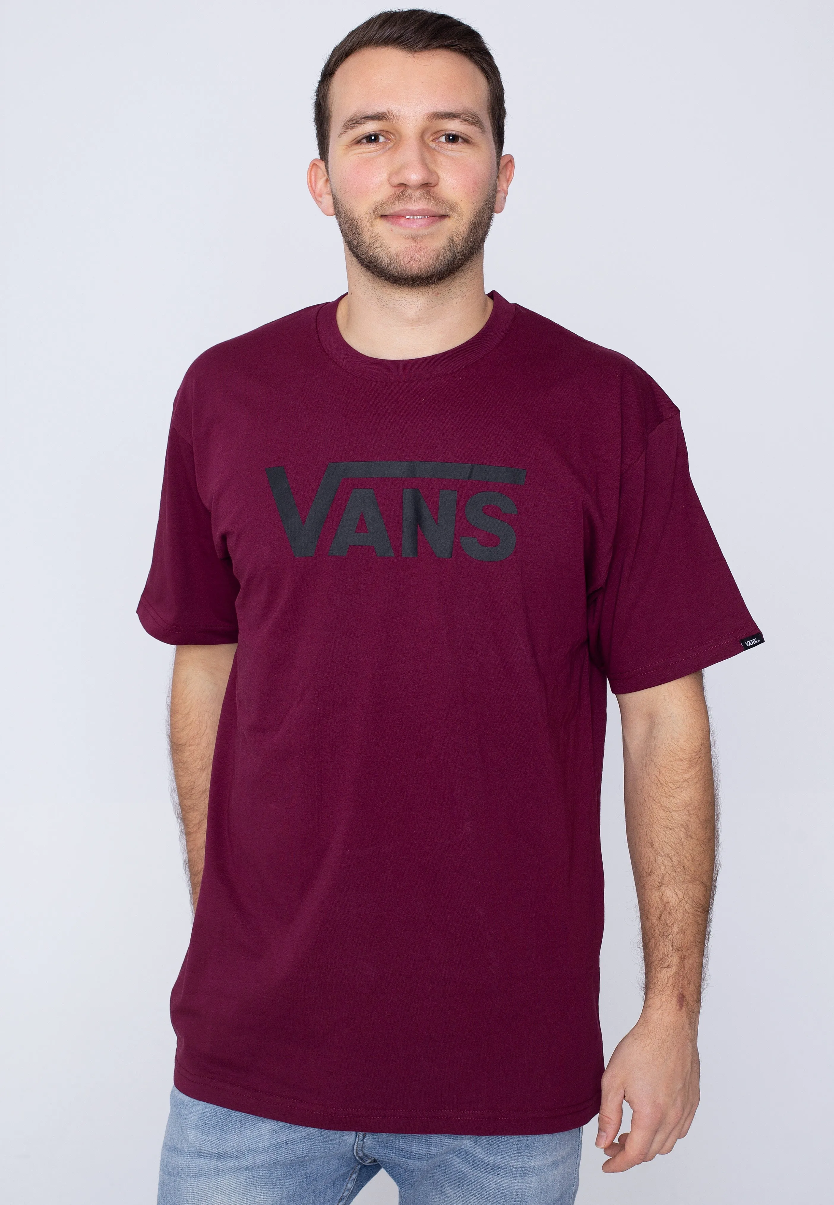 Easy Fashion Vans - Classic Burgundy/Black - T-Shirt