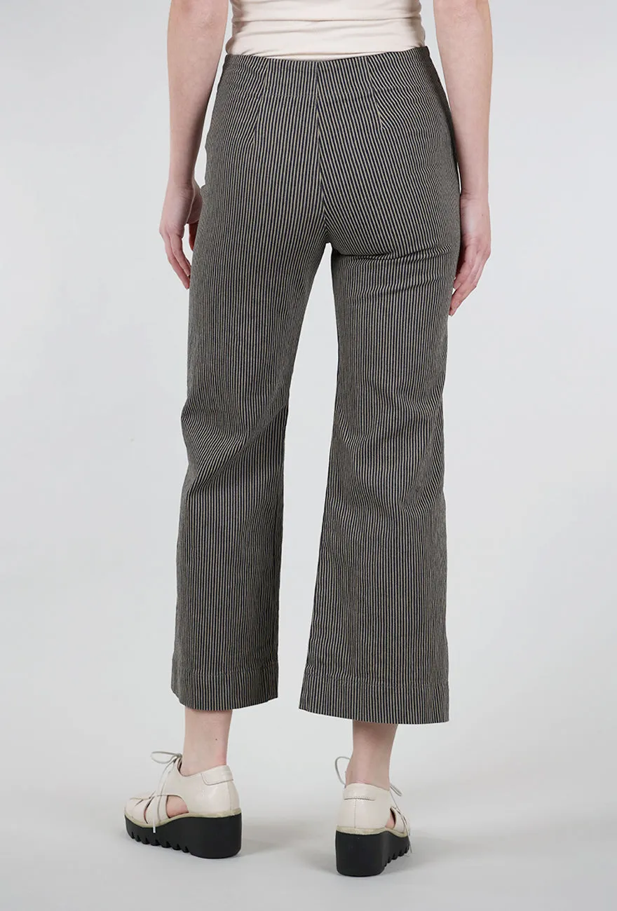 Easy Movement Railroad Knack Pant, Khaki Stripe